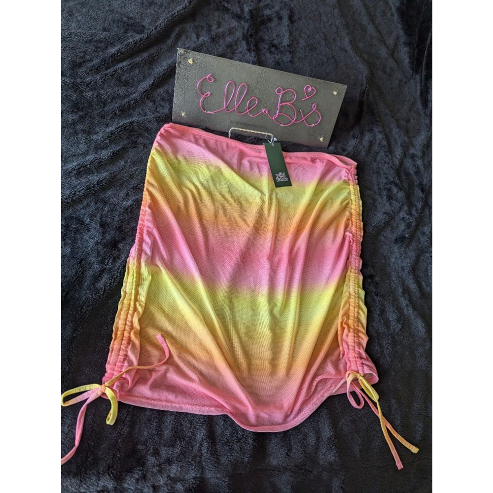 "NWT/NWOT Wild Fable Pink Ombre Swim Skirt Cover Up S, XL